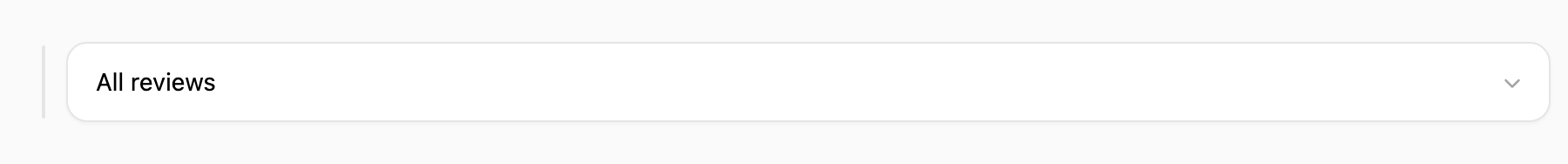 Name search — field pill, query, and review filter